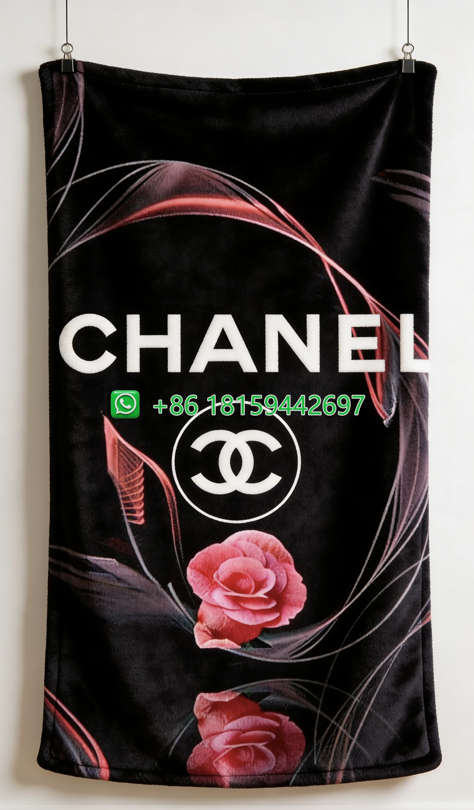 Chanel Throw Blankets